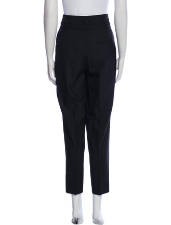 Another Tomorrow Wool Straight Leg Pants