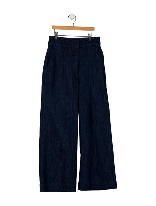 Another Tomorrow High-Rise Wide Leg Jeans