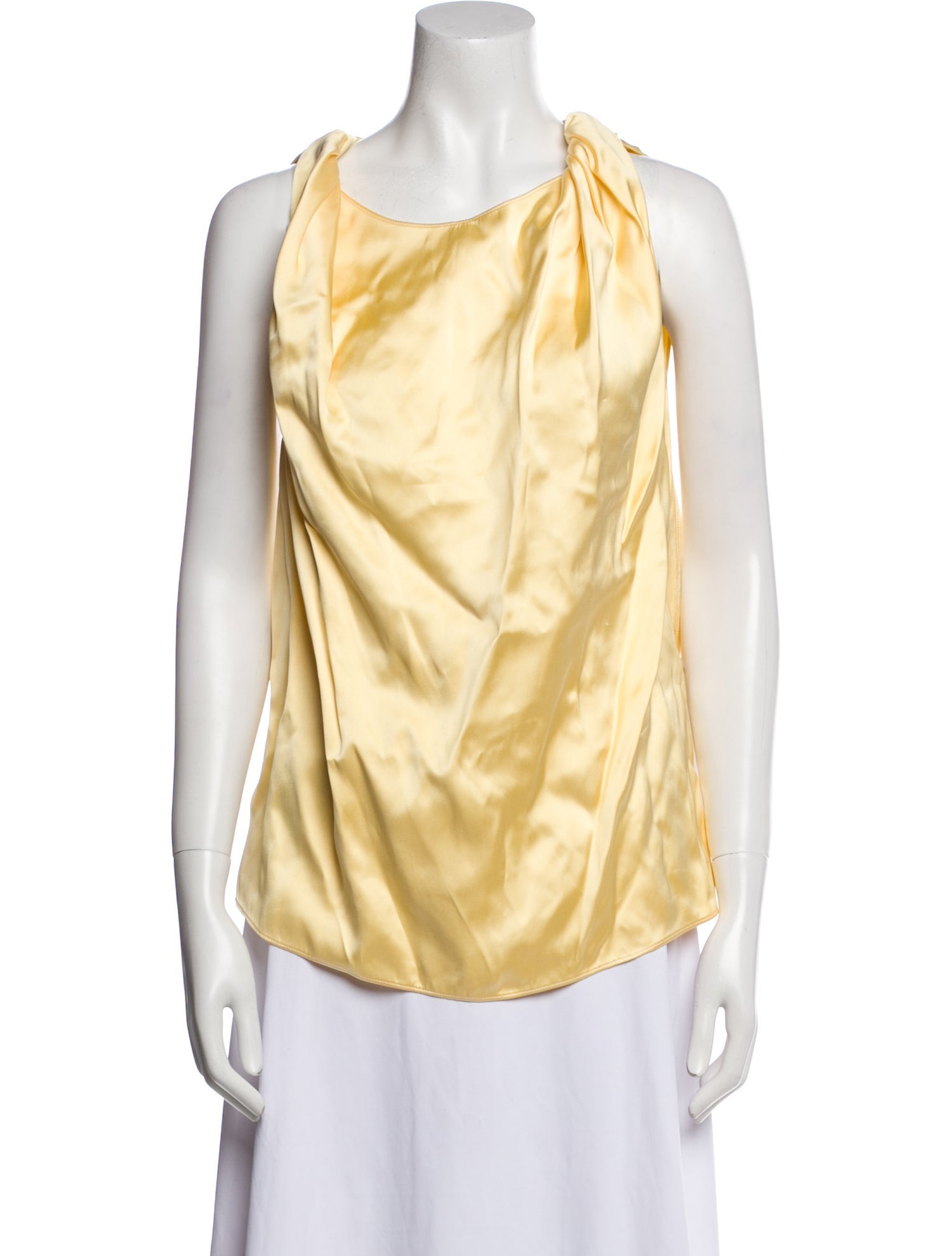 Another Tomorrow Cowl Neck Sleeveless Top w/ Tags