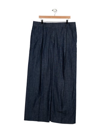 Another Tomorrow High-Rise Wide Leg Jeans