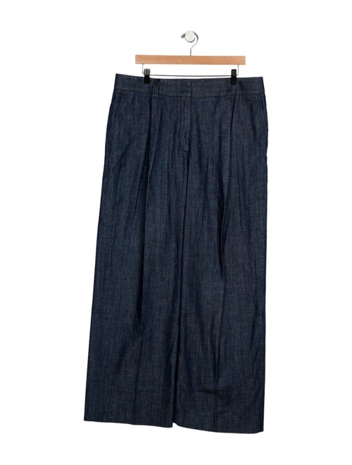 Another Tomorrow High-Rise Wide Leg Jeans