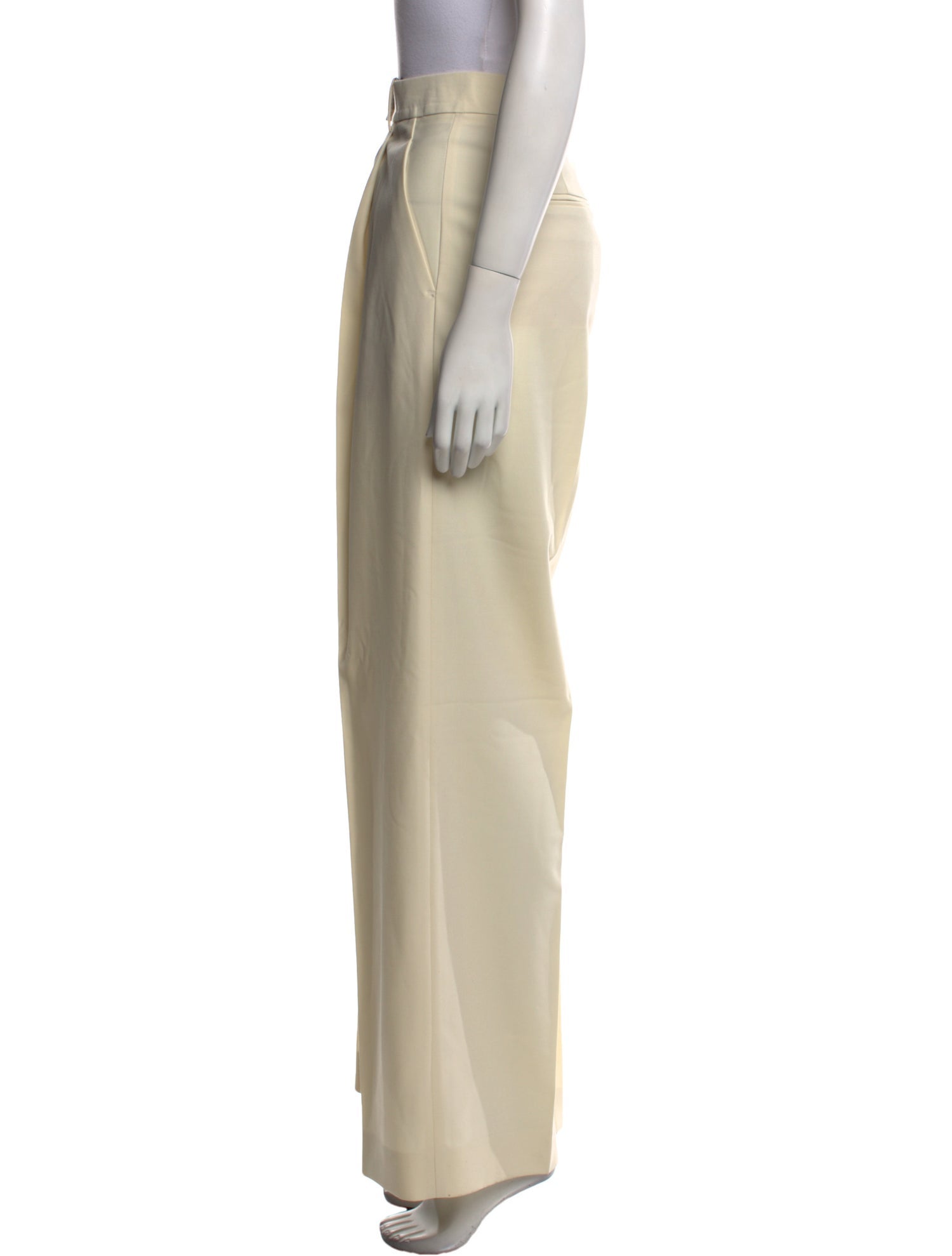 Another Tomorrow Virgin Wool Wide Leg Pants w/ Tags