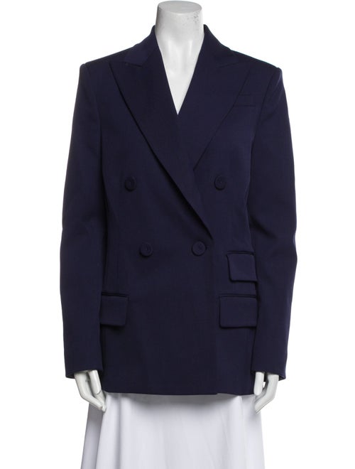 Another Tomorrow Virgin Wool Blazer