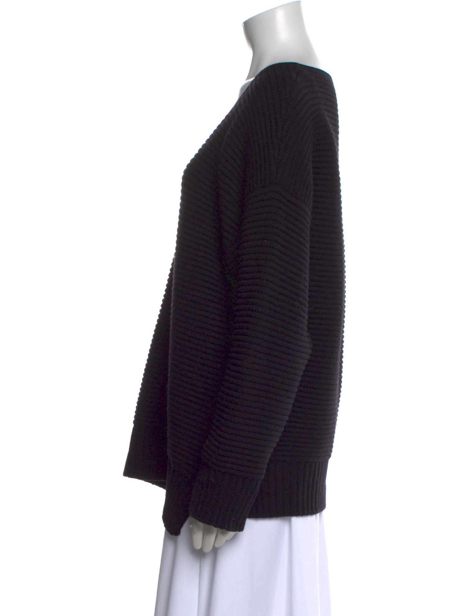 Another Tomorrow Merino Wool V-Neck Sweater w/ Tags