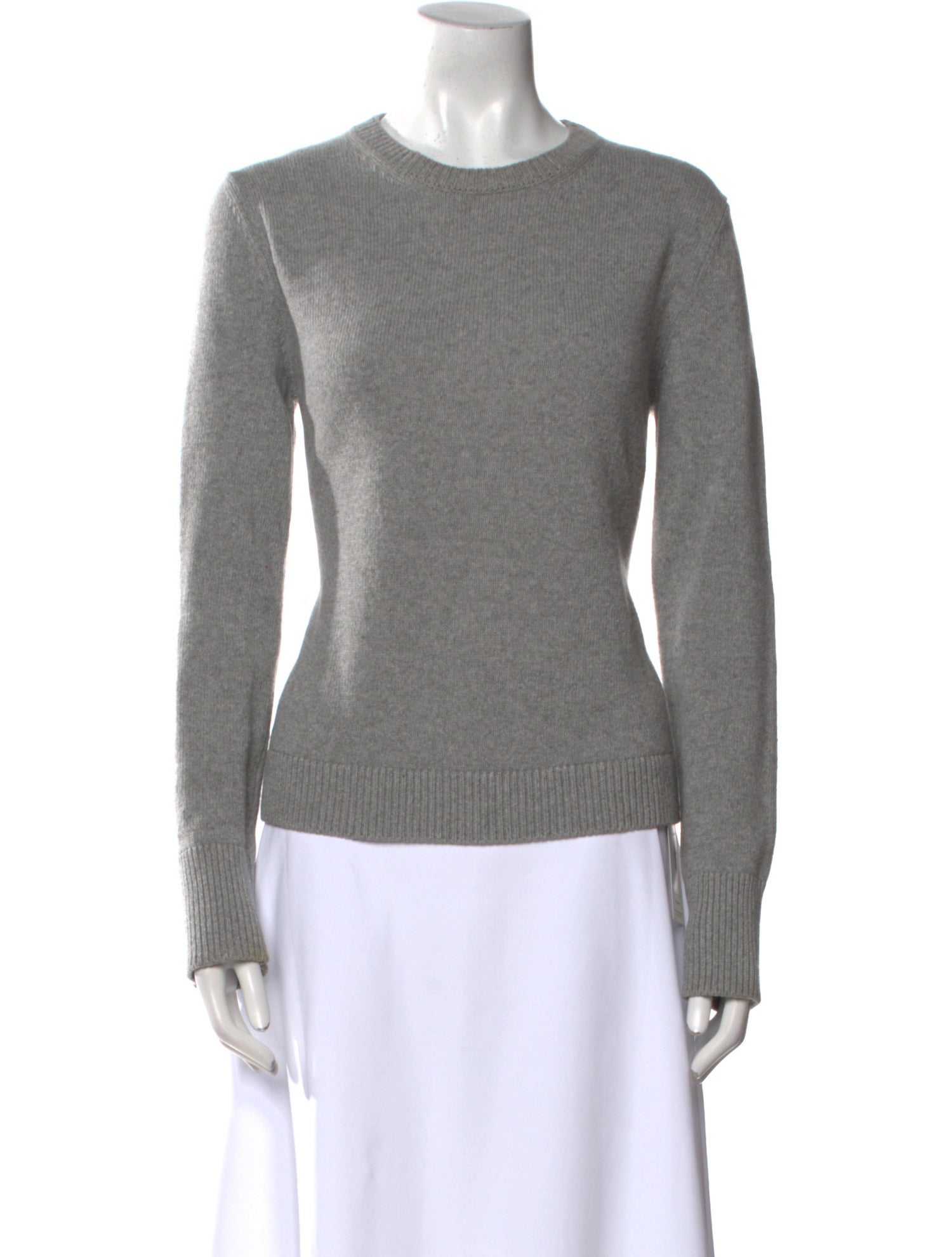 Another Tomorrow Cashmere Crew Neck Sweater
