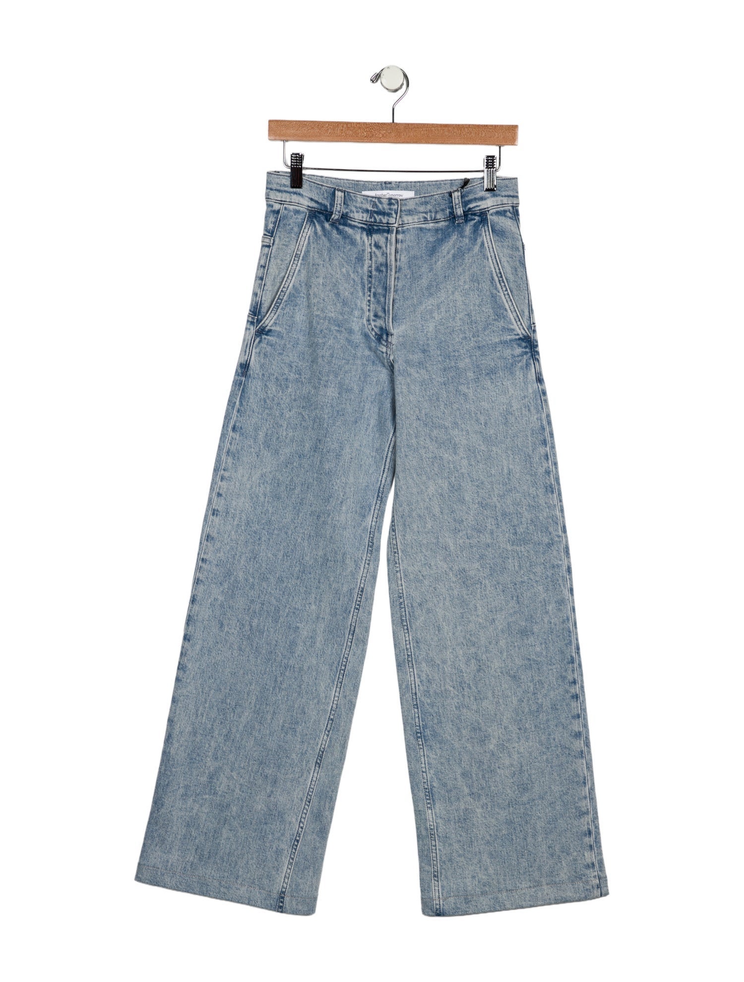 Another Tomorrow High-Rise Wide Leg Jeans w/ Tags