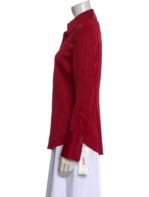 Another Tomorrow Long Sleeve Button-Up Top