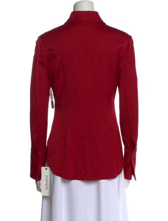 Another Tomorrow Long Sleeve Button-Up Top