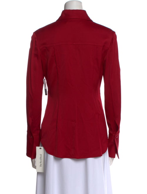 Another Tomorrow Long Sleeve Button-Up Top