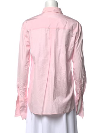 Another Tomorrow Long Sleeve Button-Up Top