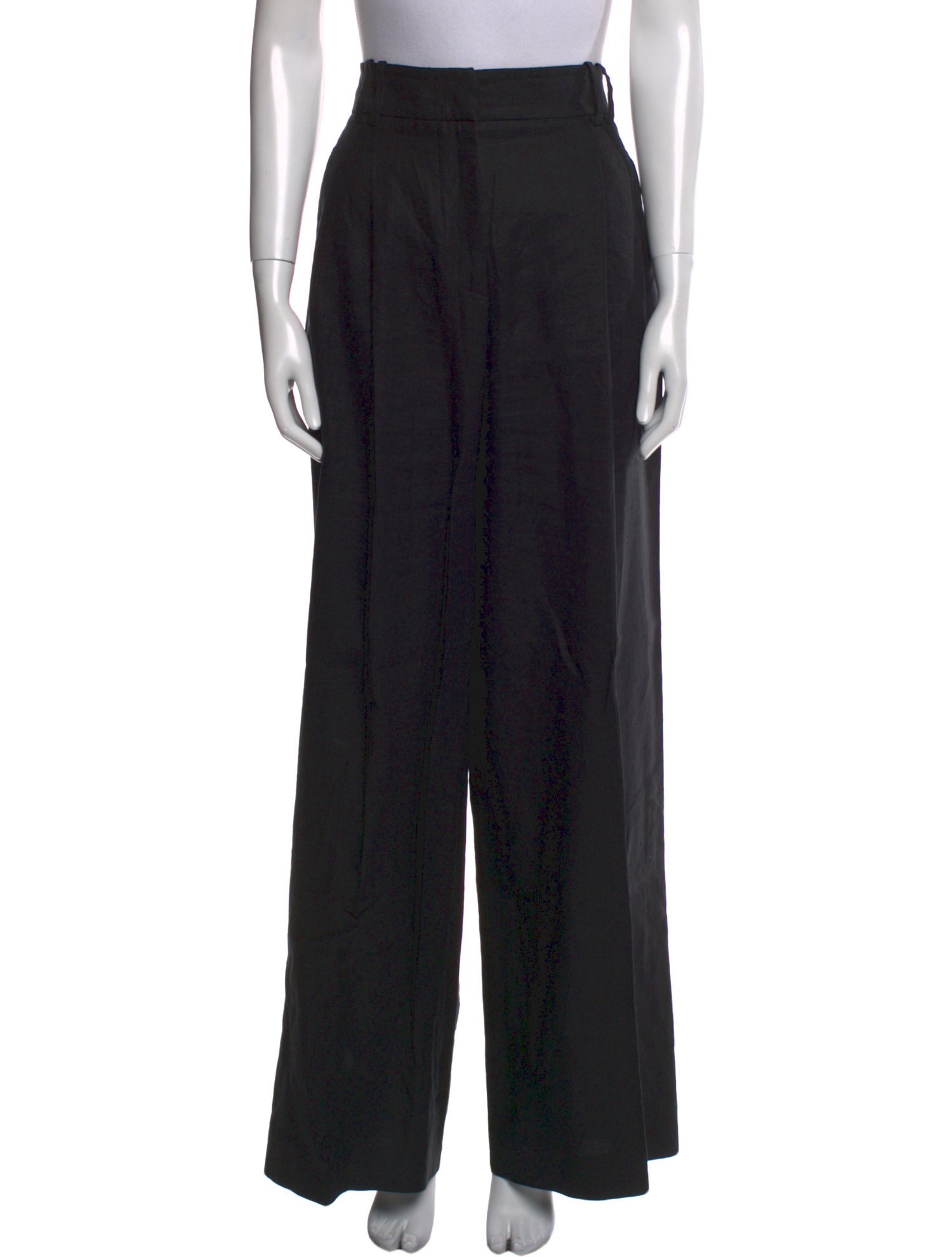 Another Tomorrow Linen Wide Leg Pants