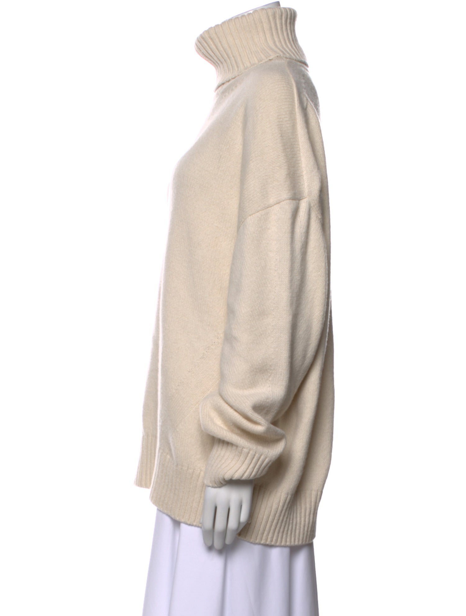 Another Tomorrow Cashmere Turtleneck Sweater