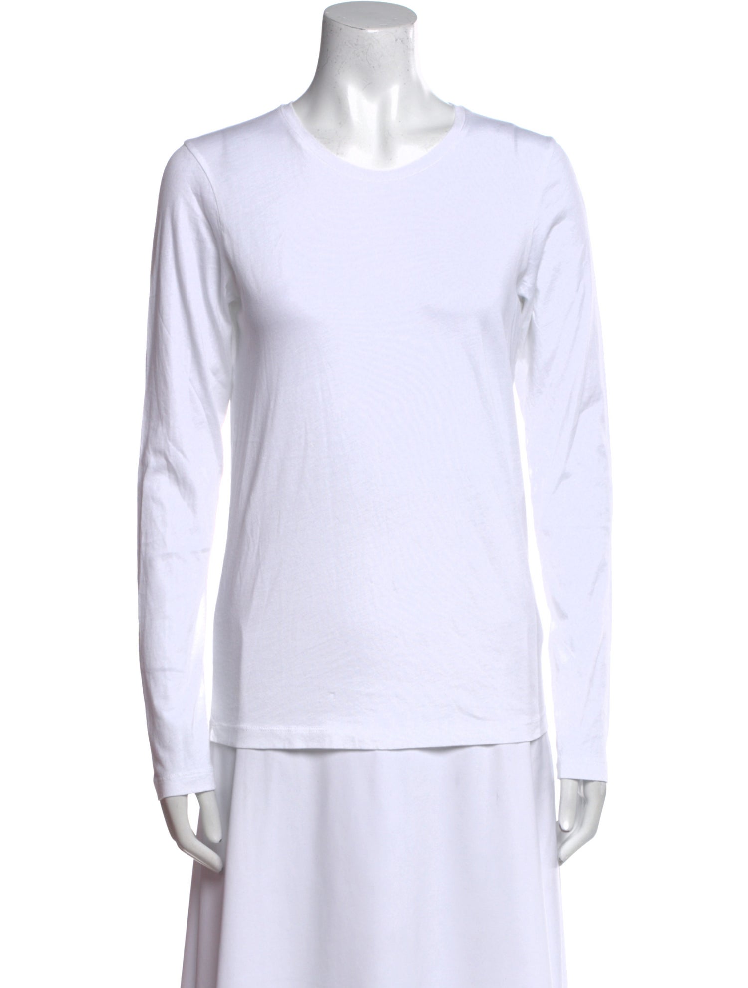 Another Tomorrow Crew Neck Long Sleeve T-Shirt