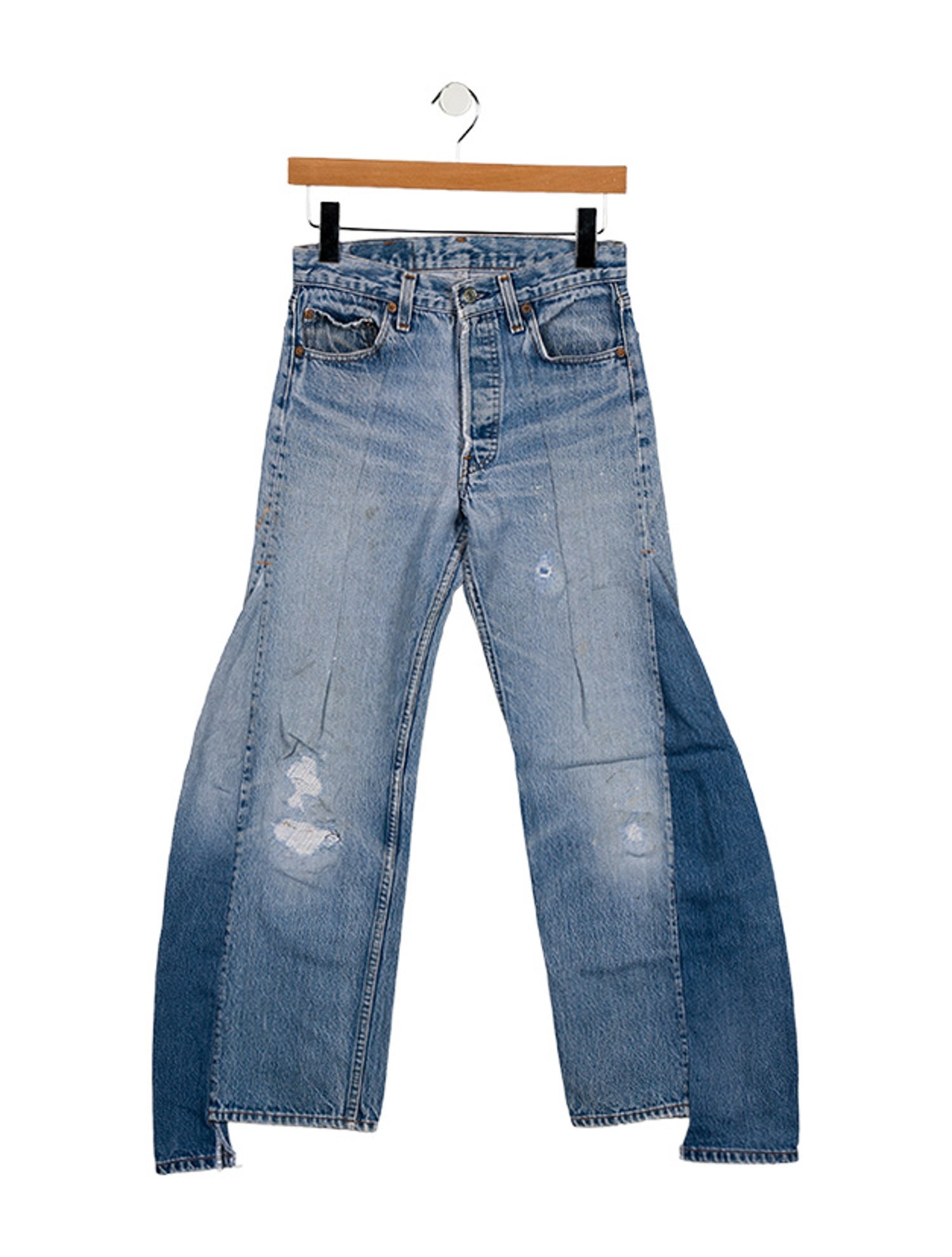 Another Tomorrow Mid-Rise Wide Leg Jeans