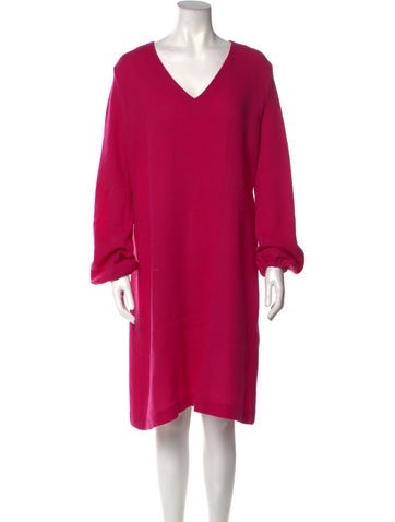 Antonelli Firenze Dresses Virgin Wool Knee-Length Dress L