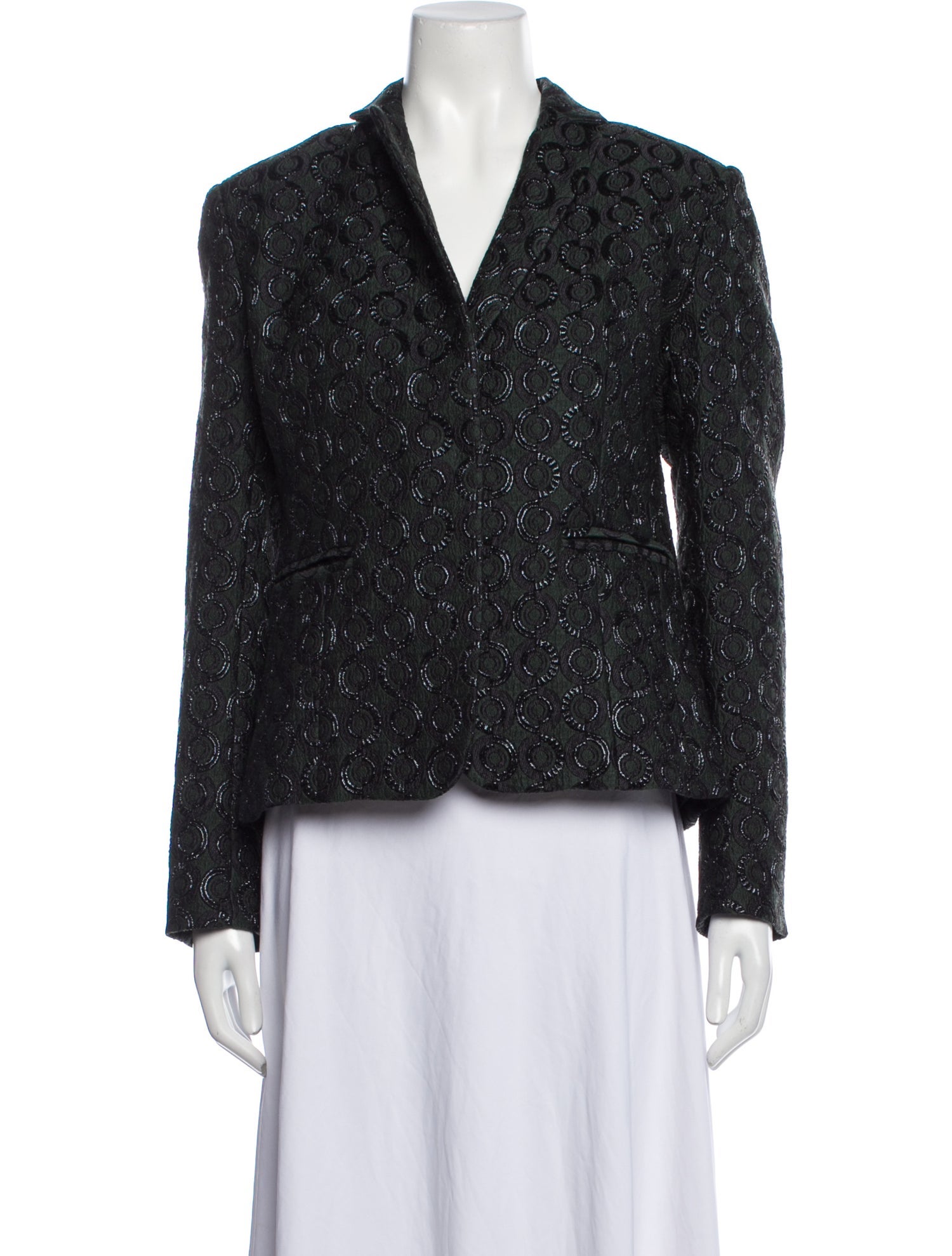 Antonelli Firenze Tweed Pattern Evening Jacket w/ Tags