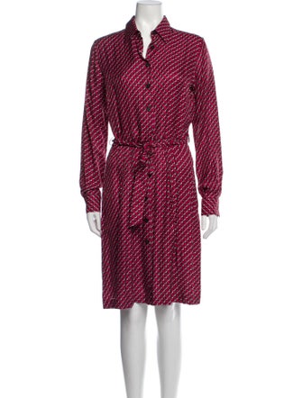 Antonelli Firenze Printed Knee-Length Dress w/ Tags