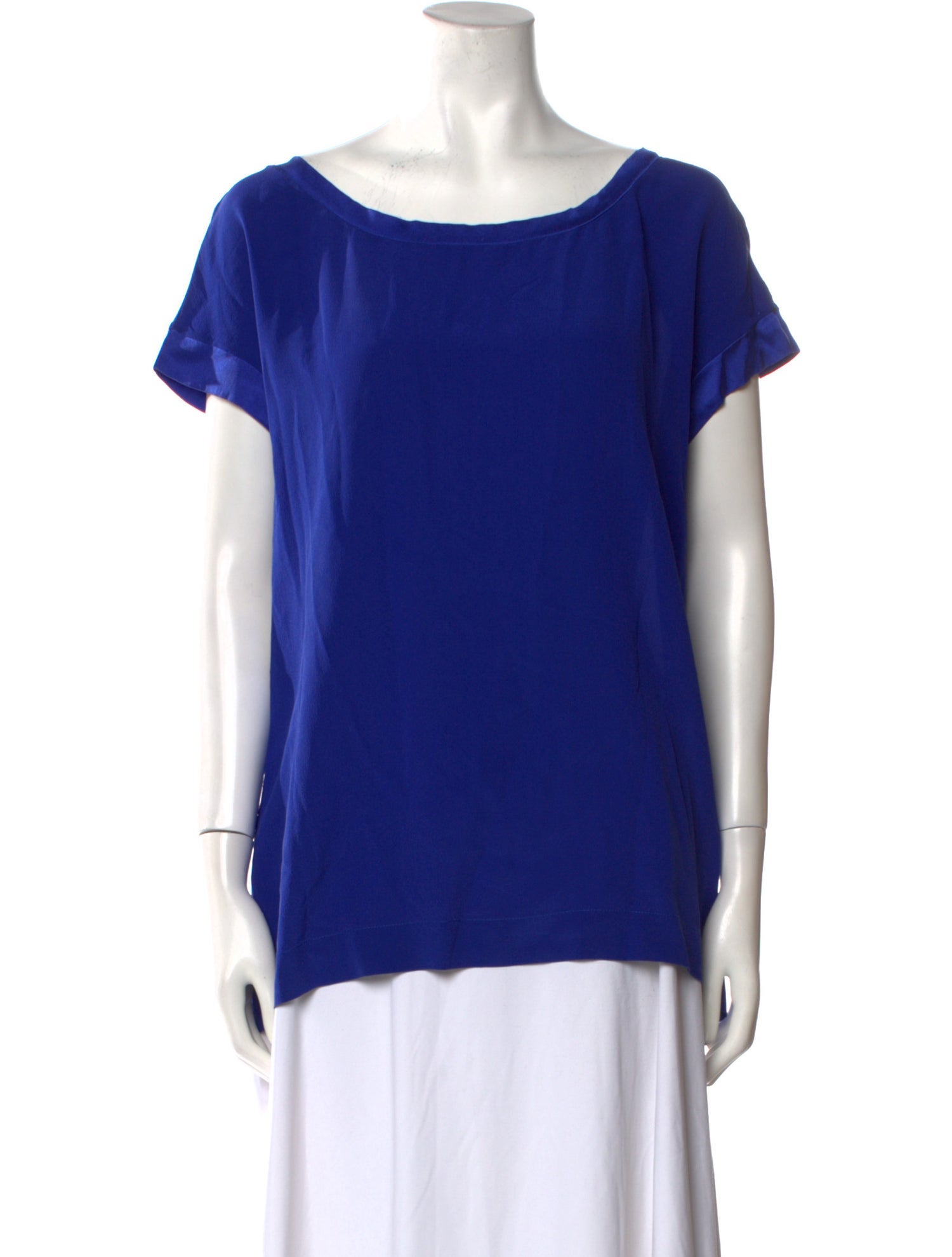 Antonelli Firenze Silk Scoop Neck T-Shirt