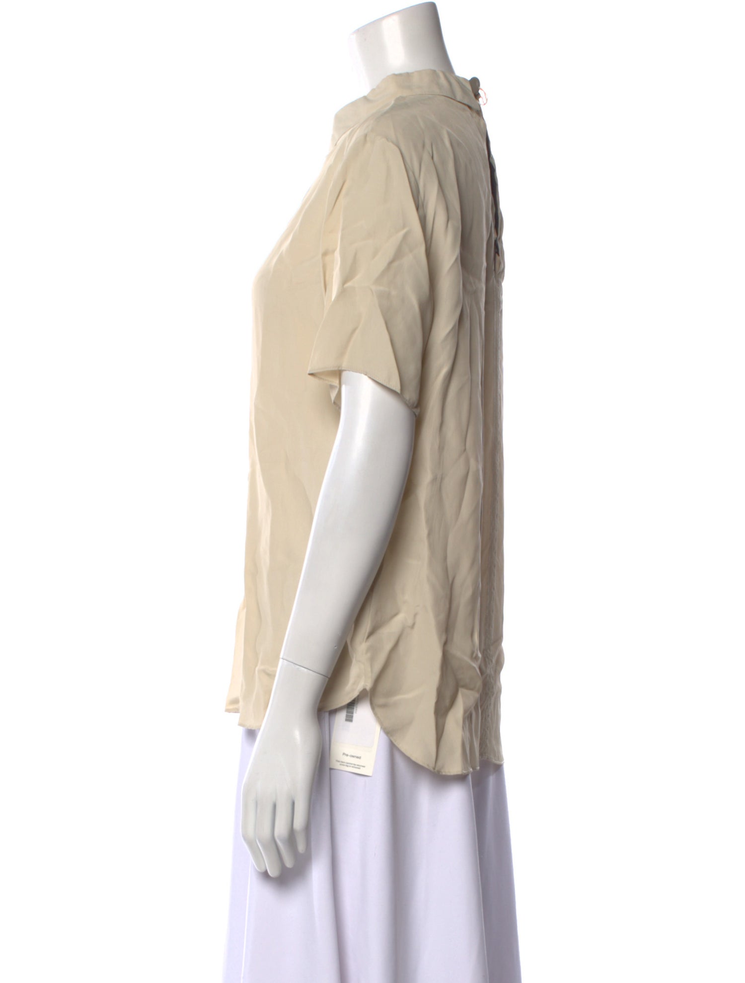 Antonelli Firenze Short Sleeve Button-Up Top