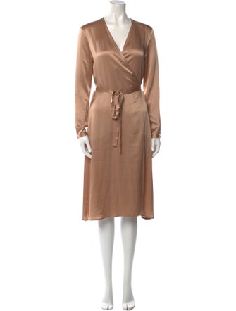 Antonelli Firenze V-Neck Midi Length Dress