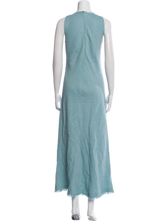 Antonelli Firenze Scoop Neck Long Dress