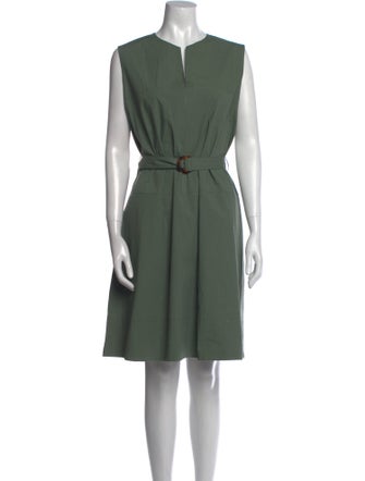 Antonelli Firenze V-Neck Knee-Length Dress