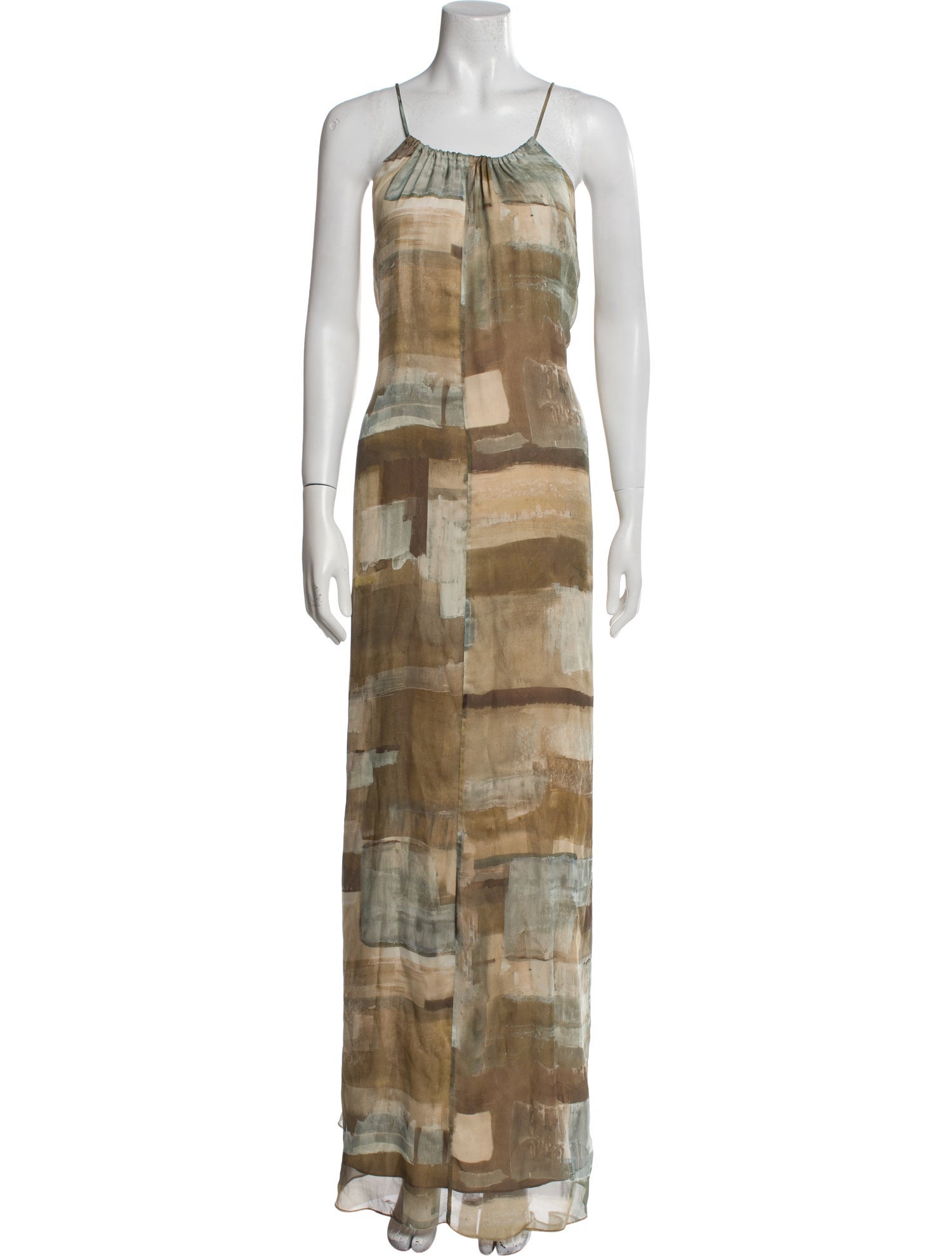 Antonelli Firenze Tie-Dye Print Long Dress w/ Tags