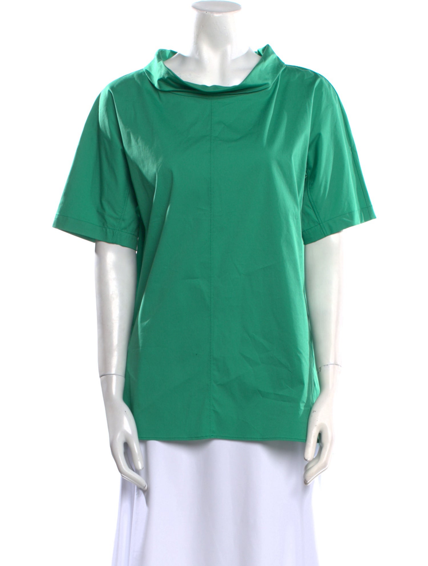 Antonelli Firenze Cowl Neck Short Sleeve T-Shirt