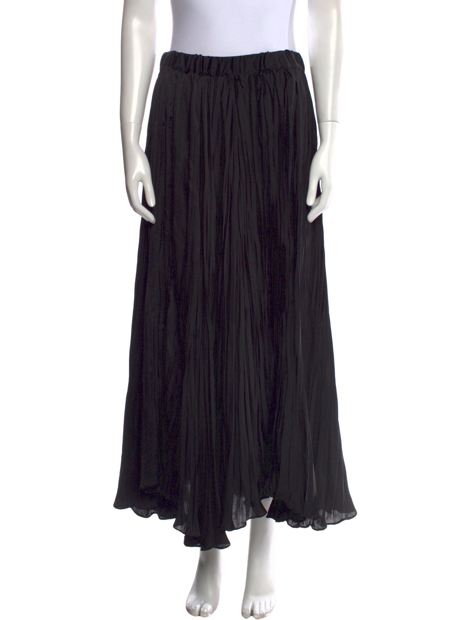 Antonelli Firenze Ruffle Embellishment Midi Length Skirt