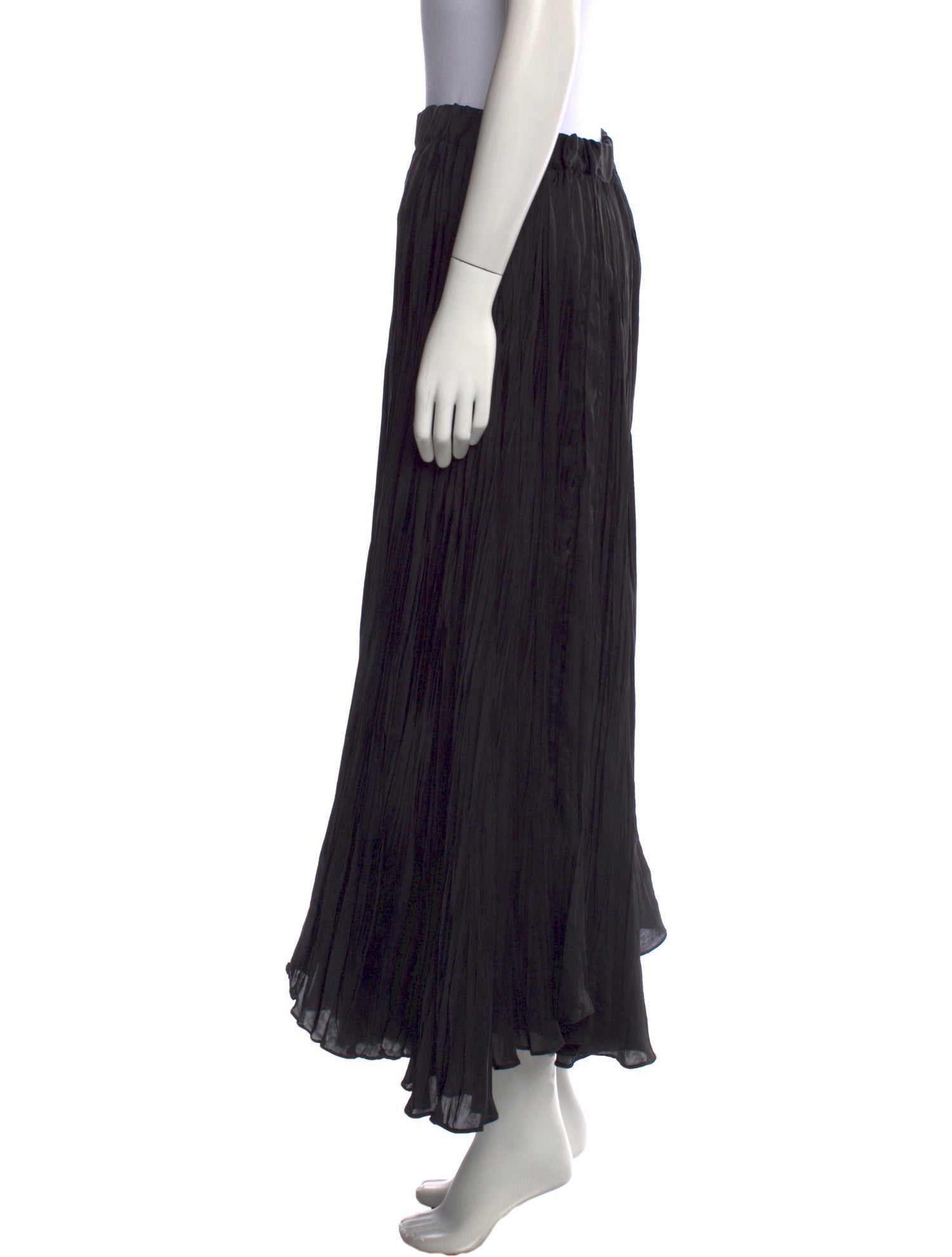 Antonelli Firenze Ruffle Embellishment Midi Length Skirt