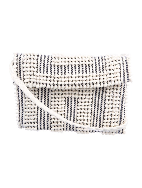 Antonello Crochet Crossbody Bag White