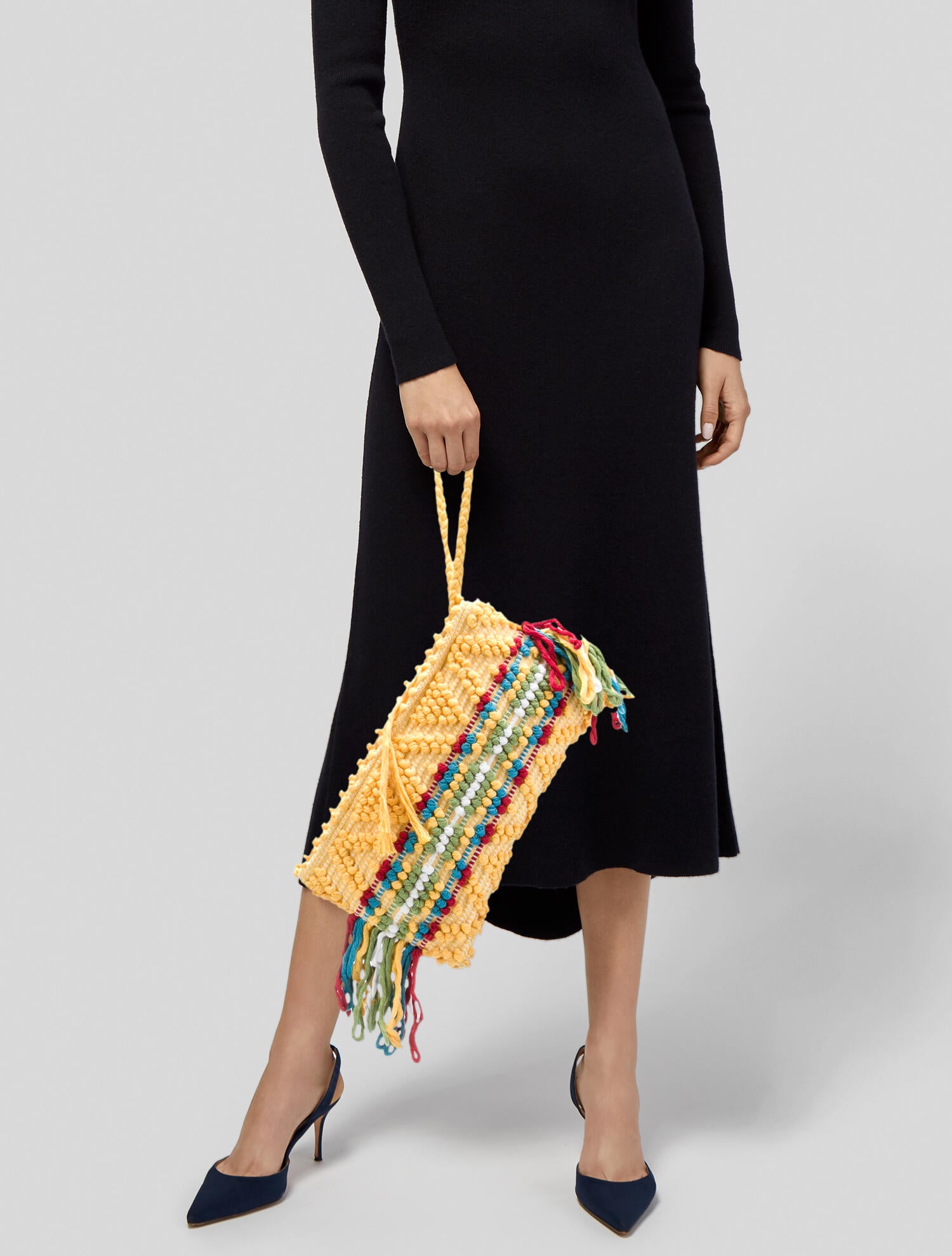 Antonello Tweed Clutch