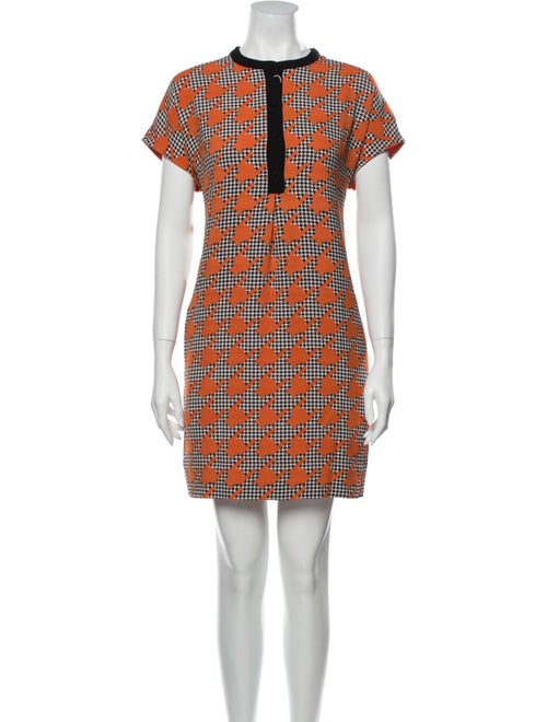 Essentiel Antwerp Printed Mini Dress w/ Tags Orang