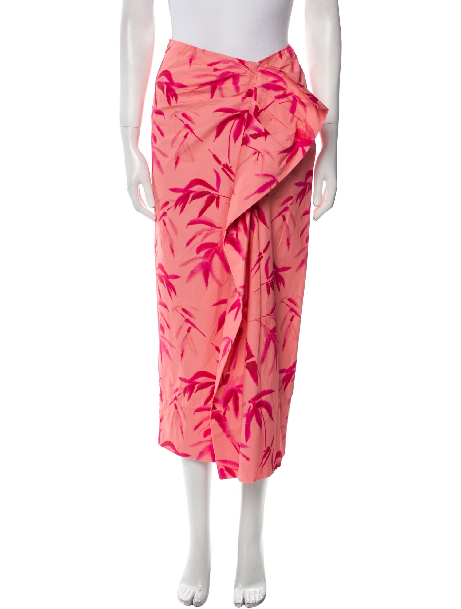 Essentiel Antwerp Floral Print Midi Length Skirt