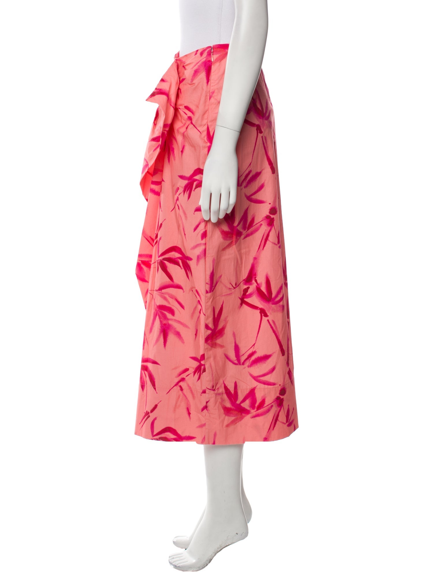 Essentiel Antwerp Floral Print Midi Length Skirt