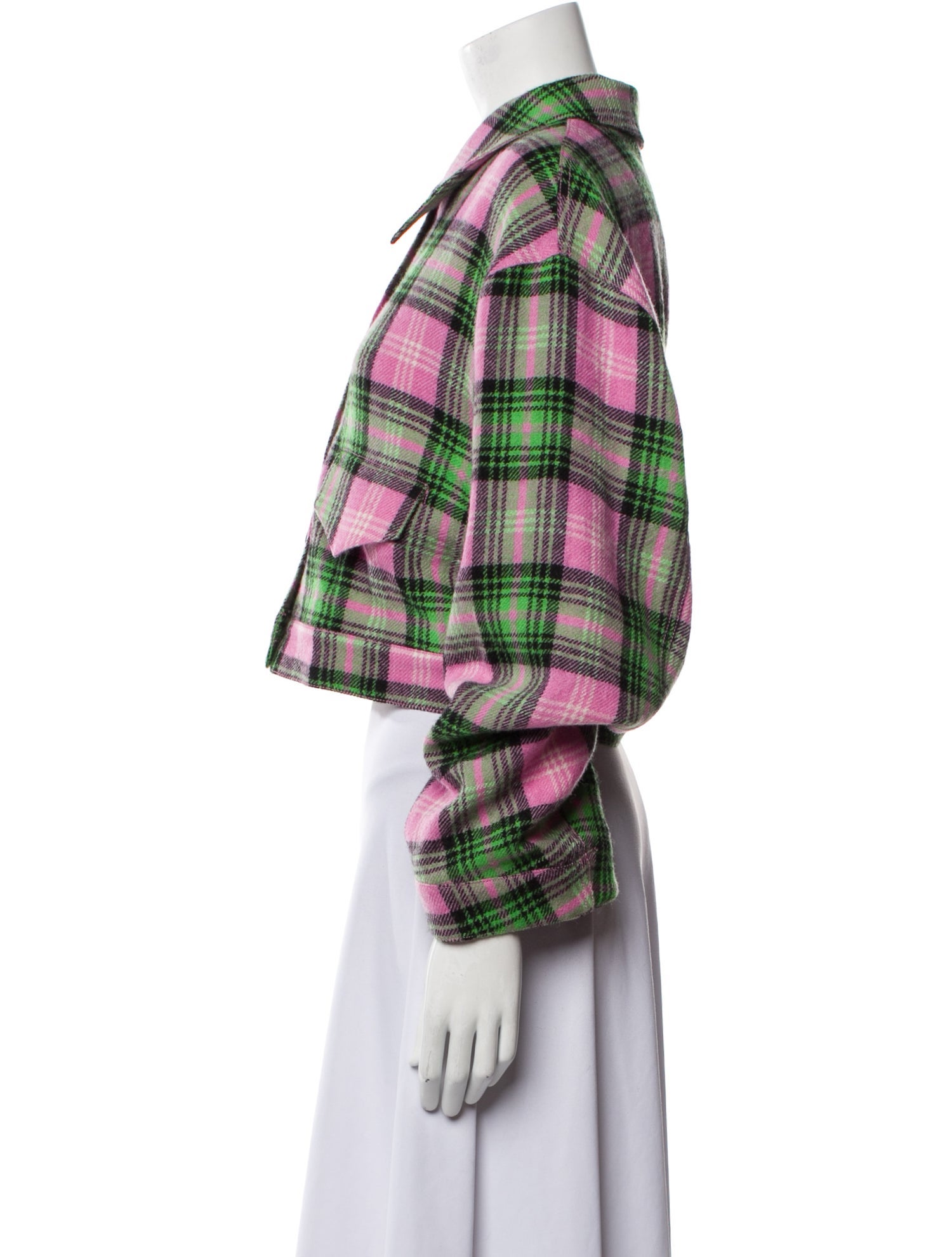 Essentiel Antwerp Plaid Print Jacket