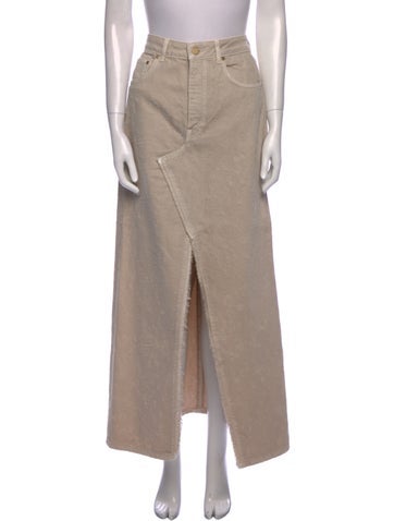 Essentiel Antwerp Skirts Distressed Accents Long Skirt S