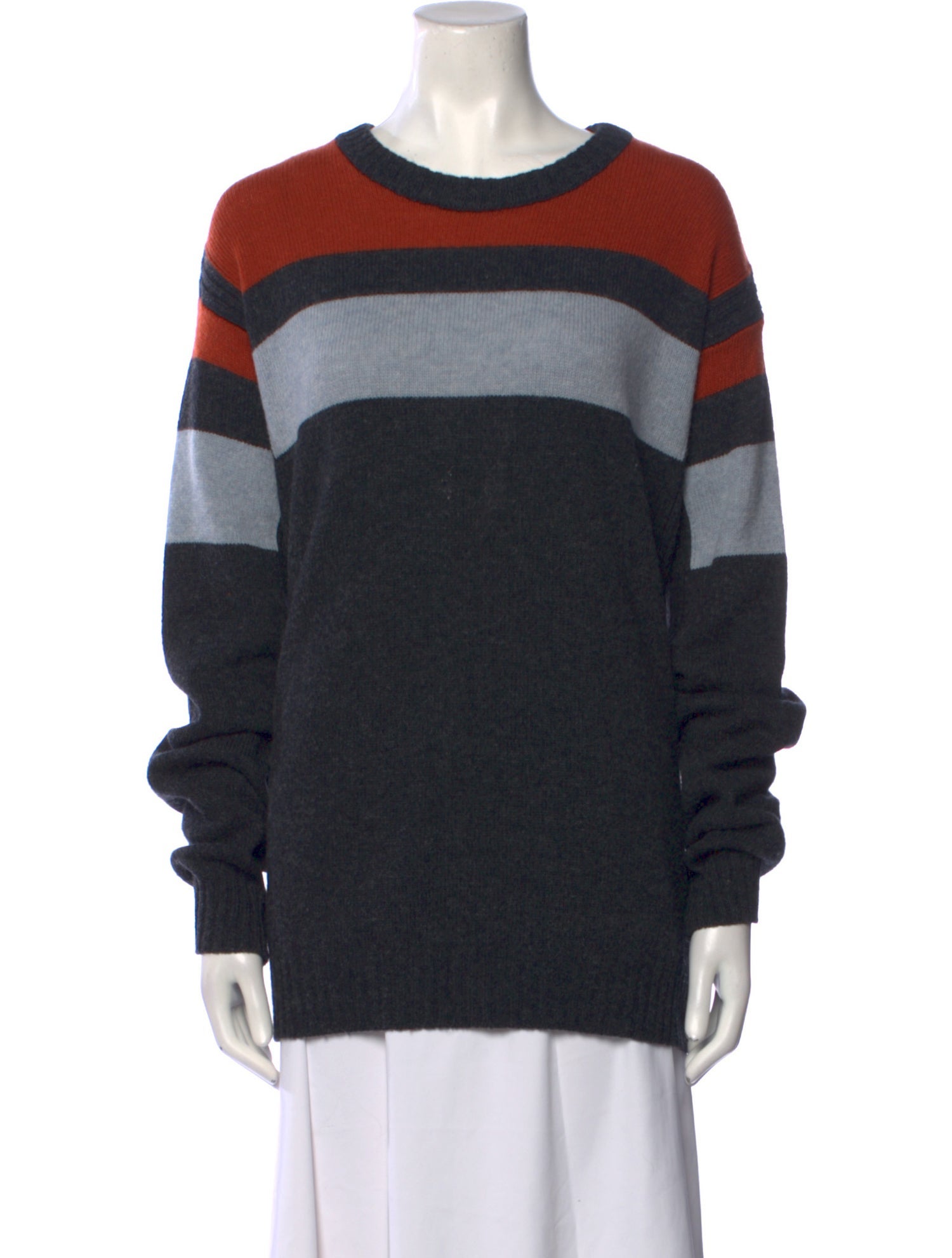Essentiel Antwerp Virgin Wool Striped Sweater
