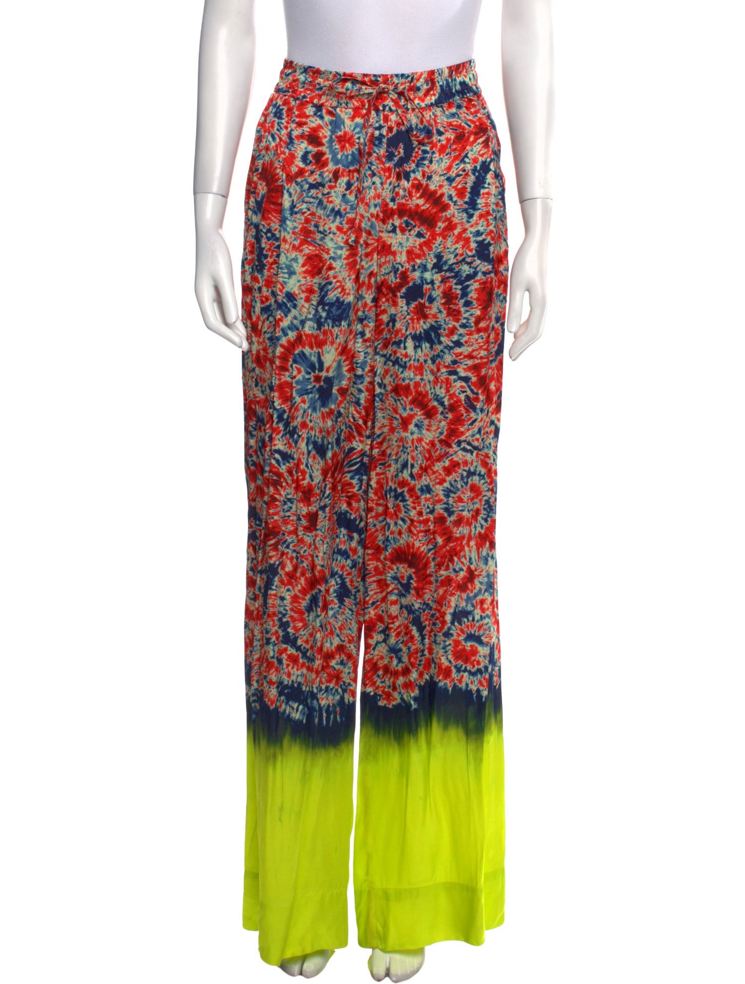 Essentiel Antwerp Tie-Dye Print Wide Leg Pants w/ Tags