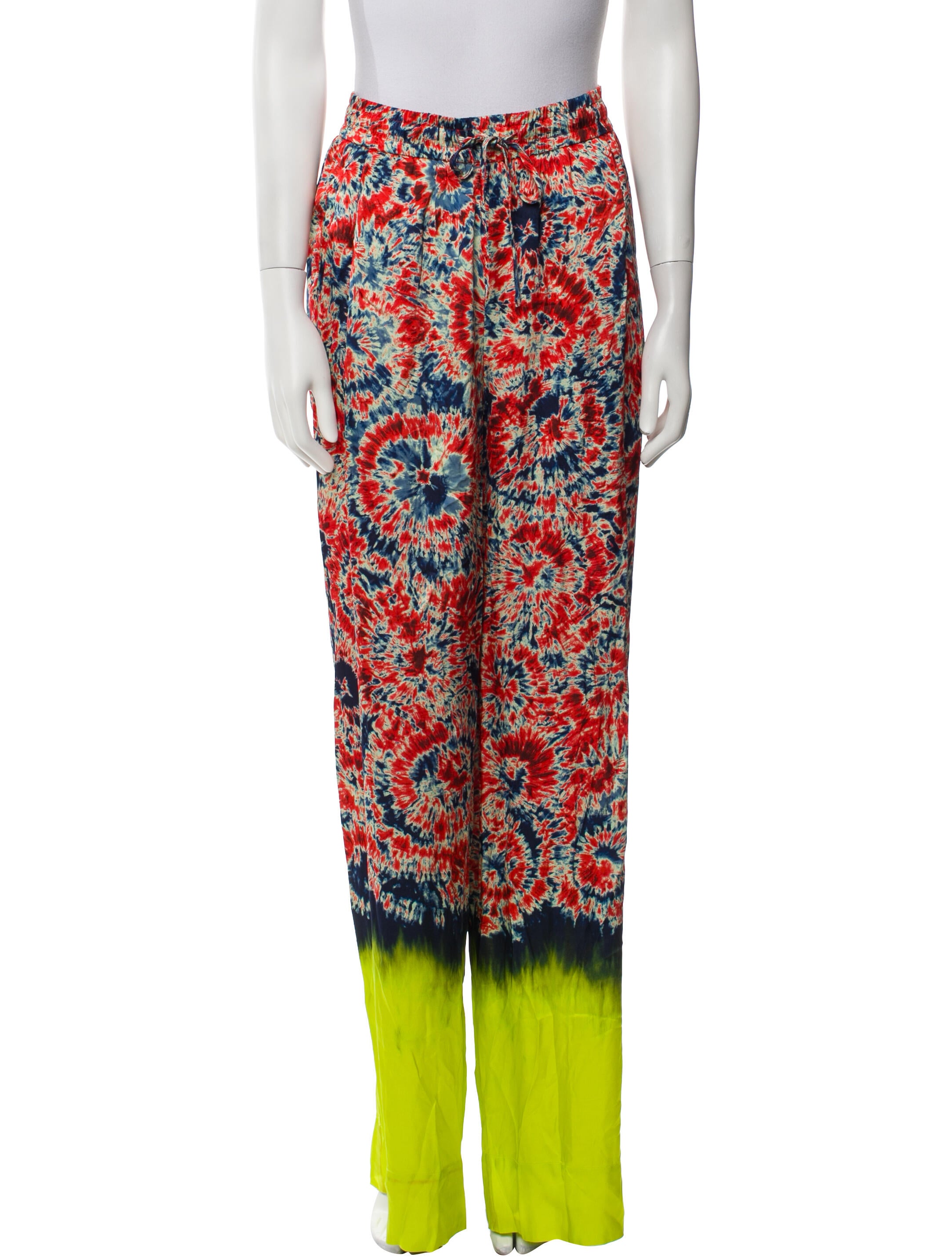 Essentiel Antwerp Tie-Dye Print Wide Leg Pants w/ Tags