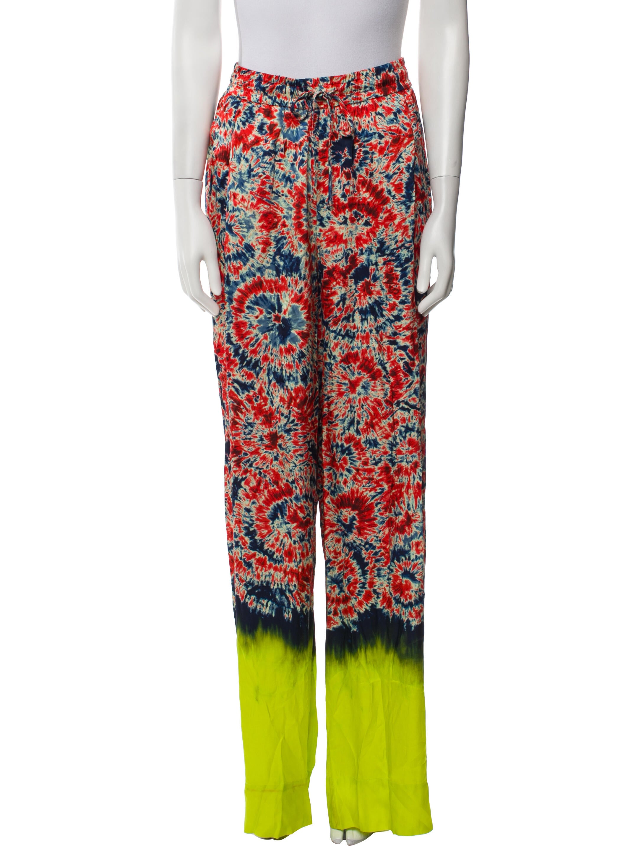 Essentiel Antwerp Tie-Dye Print Wide Leg Pants w/ Tags