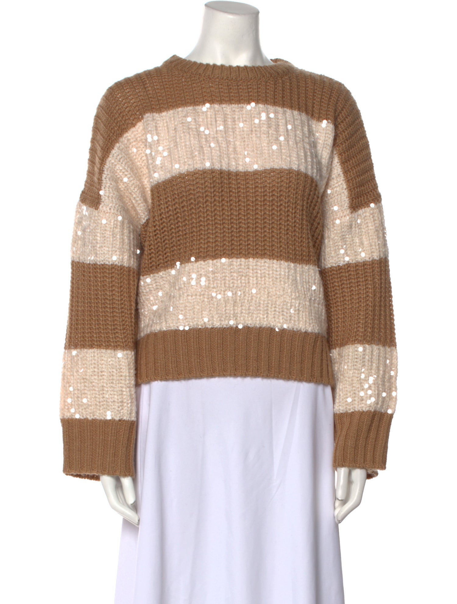 Essentiel Antwerp Striped Crew Neck Sweater w/ Tags