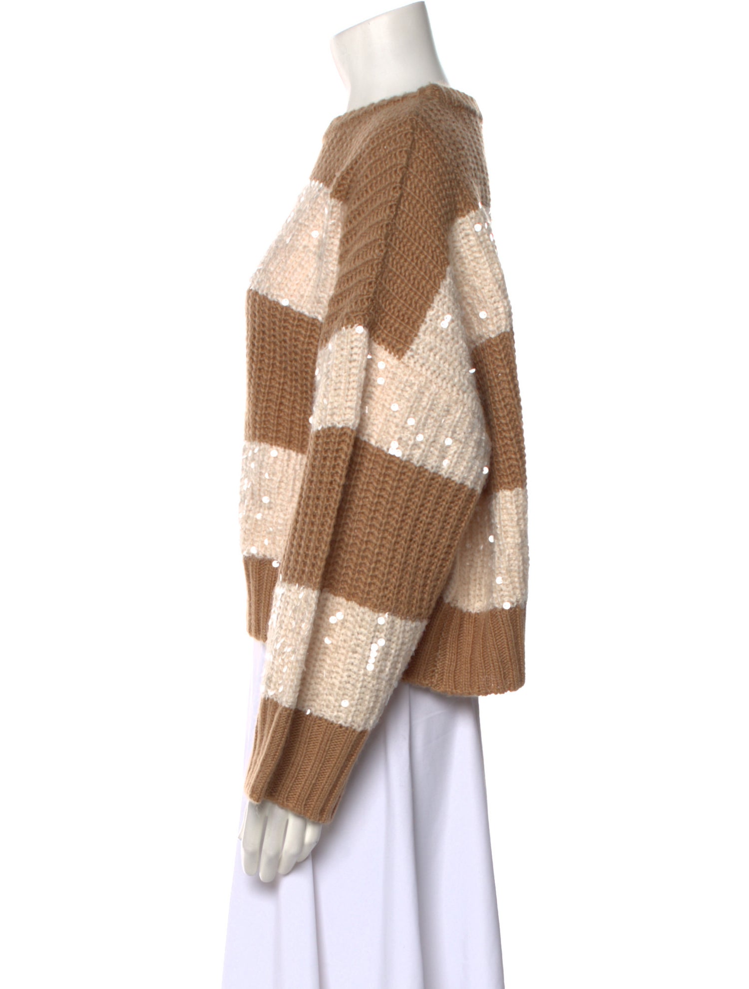 Essentiel Antwerp Striped Crew Neck Sweater w/ Tags