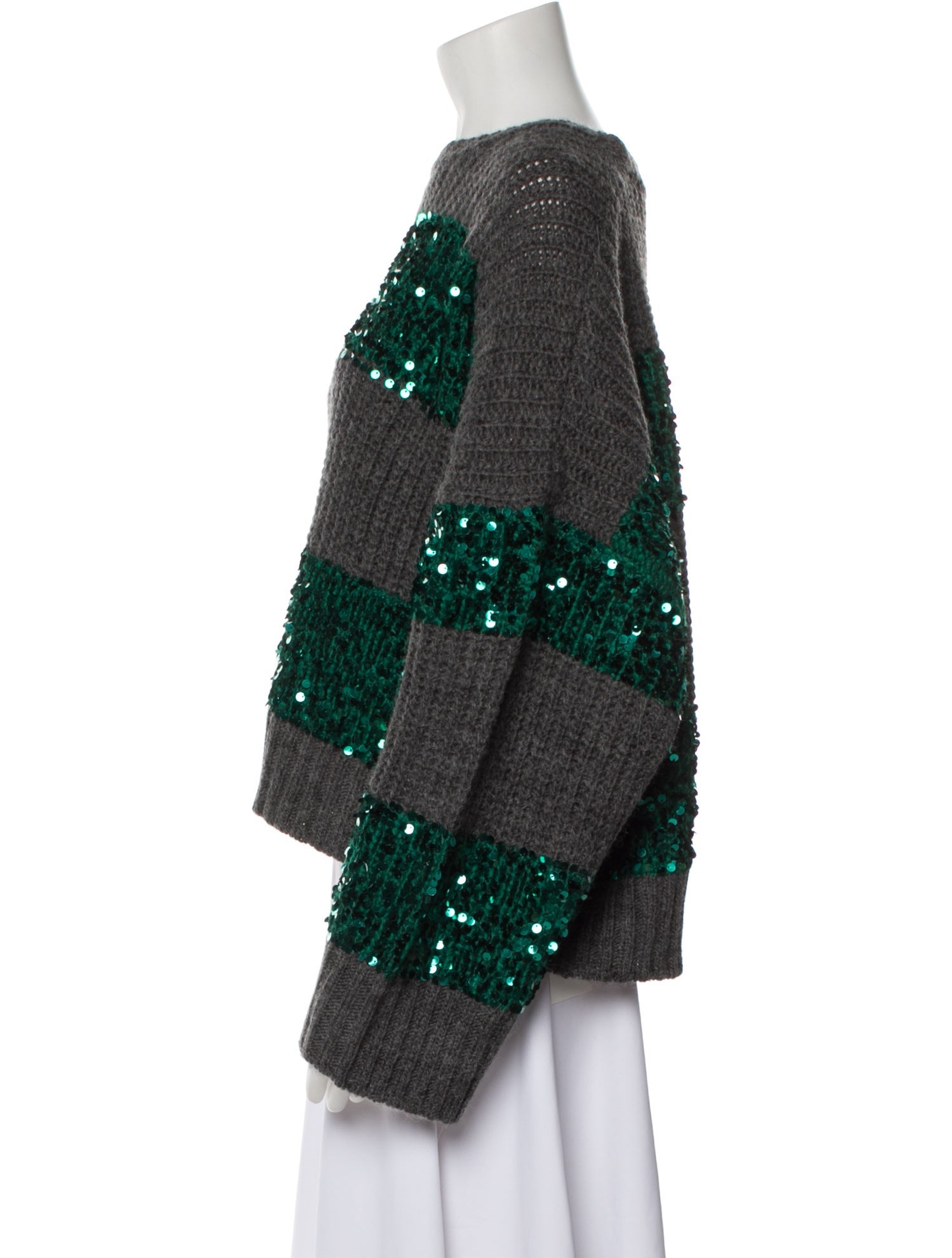 Essentiel Antwerp Striped Bateau Neckline Sweater w/ Tags