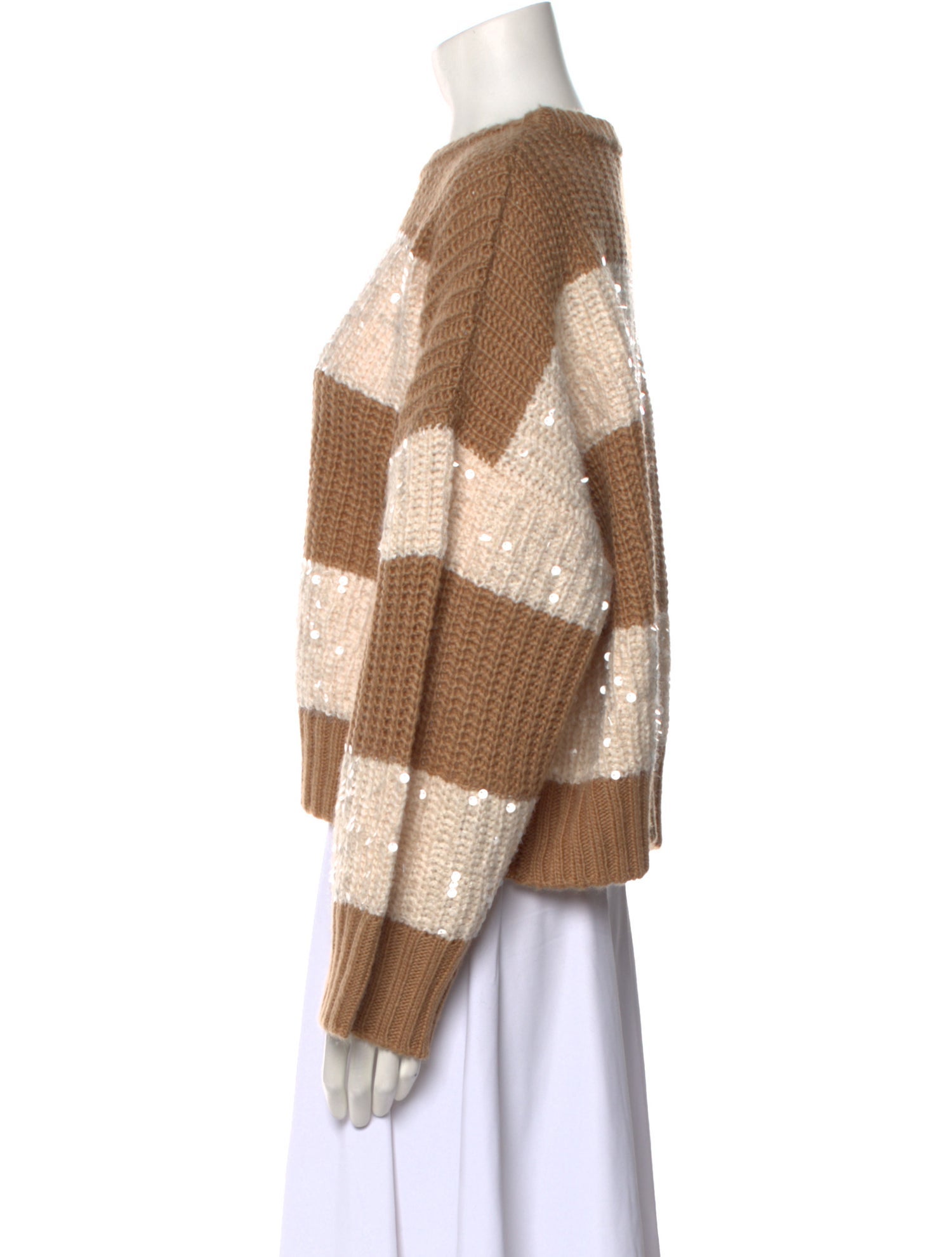 Essentiel Antwerp Striped Crew Neck Sweater w/ Tags