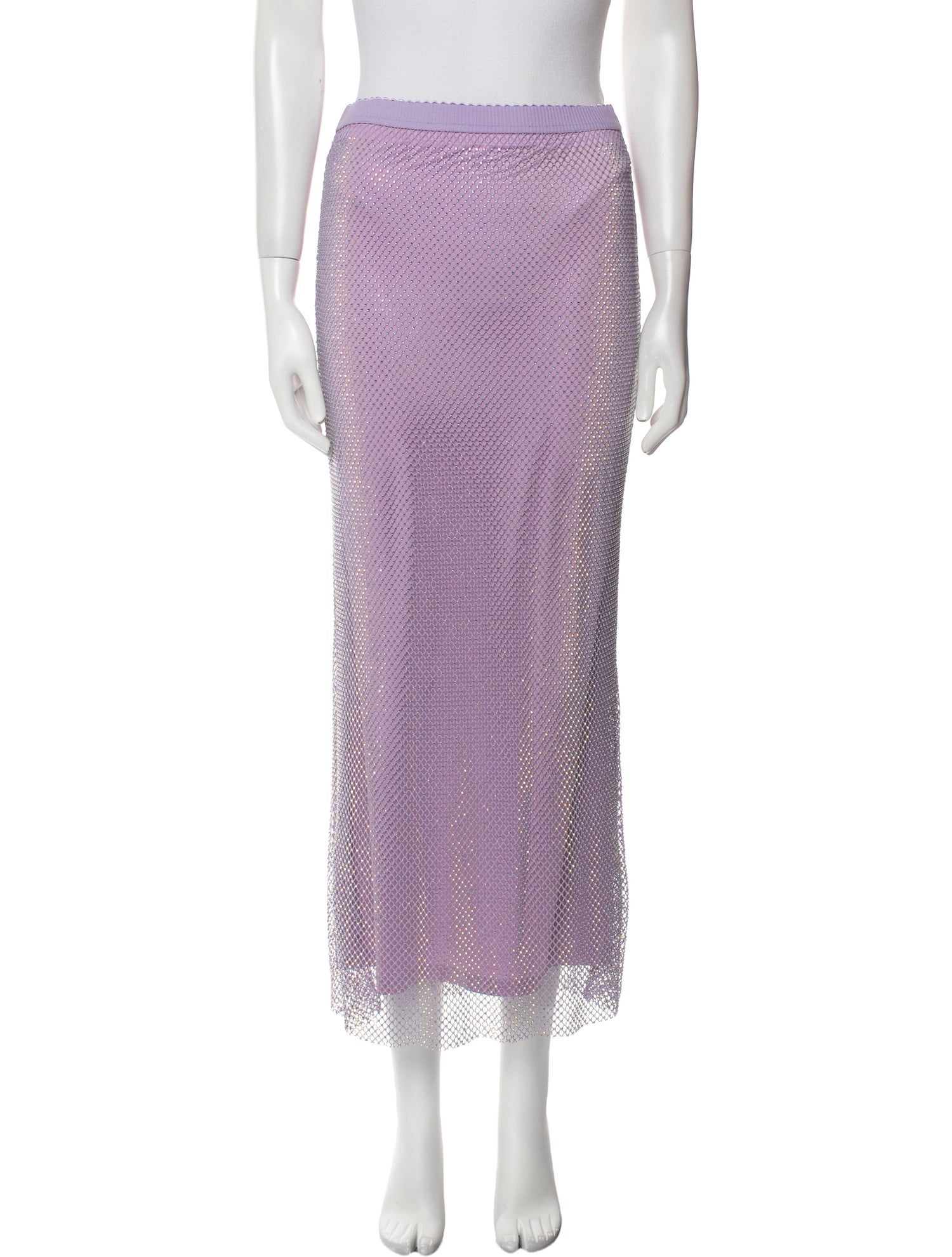 Essentiel Antwerp Crystal Embellishments Midi Length Skirt w/ Tags