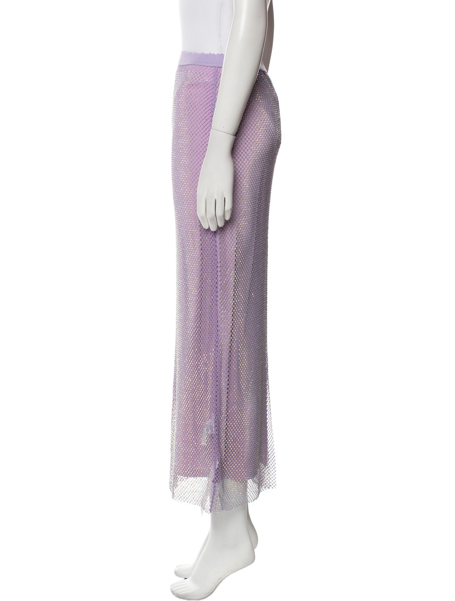 Essentiel Antwerp Crystal Embellishments Midi Length Skirt w/ Tags