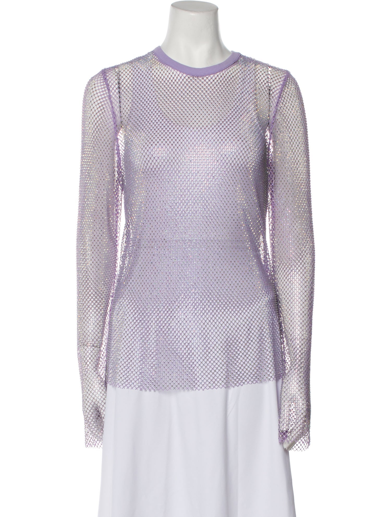 Essentiel Antwerp Crew Neck Long Sleeve Blouse