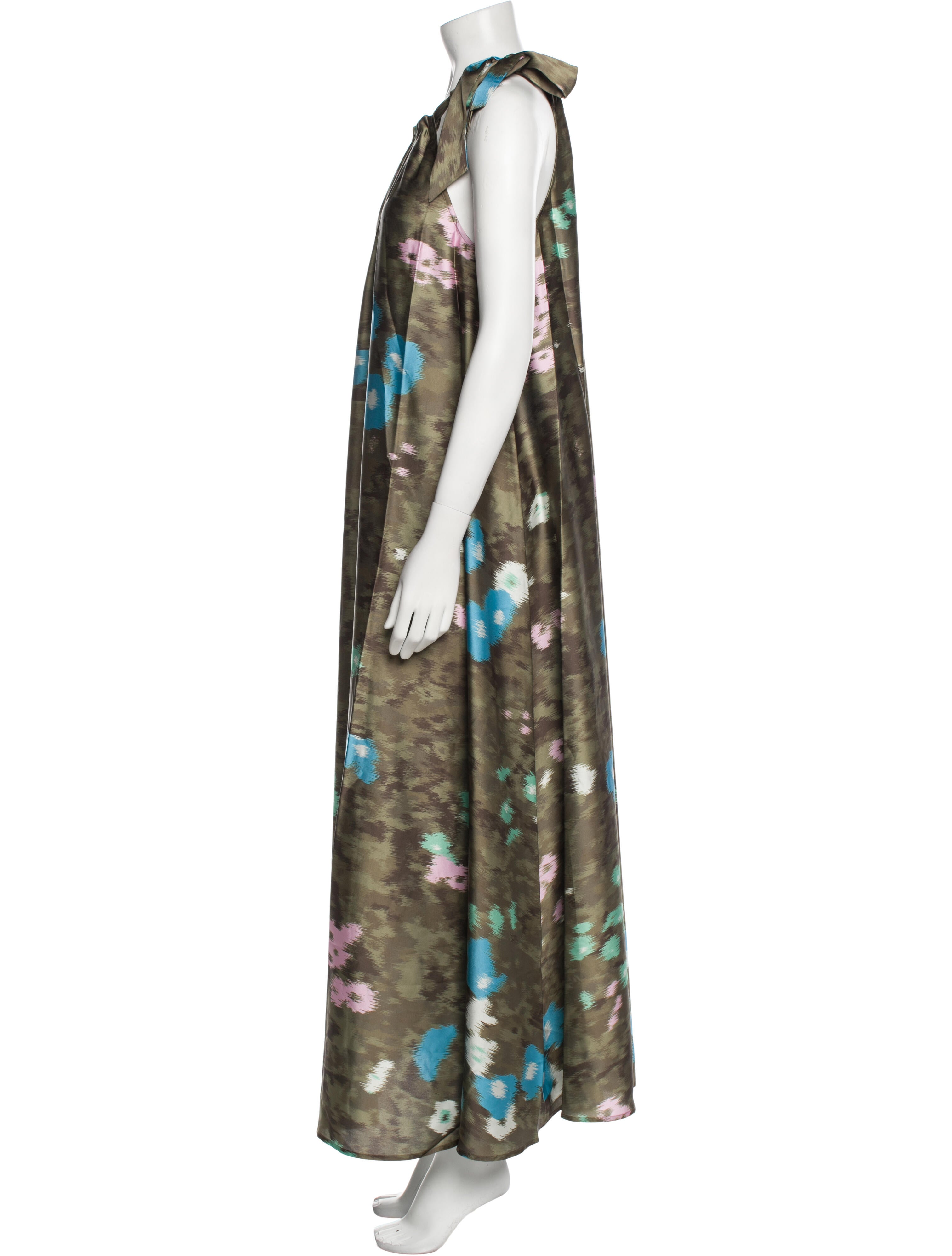 Essentiel Antwerp Printed Long Dress w/ Tags
