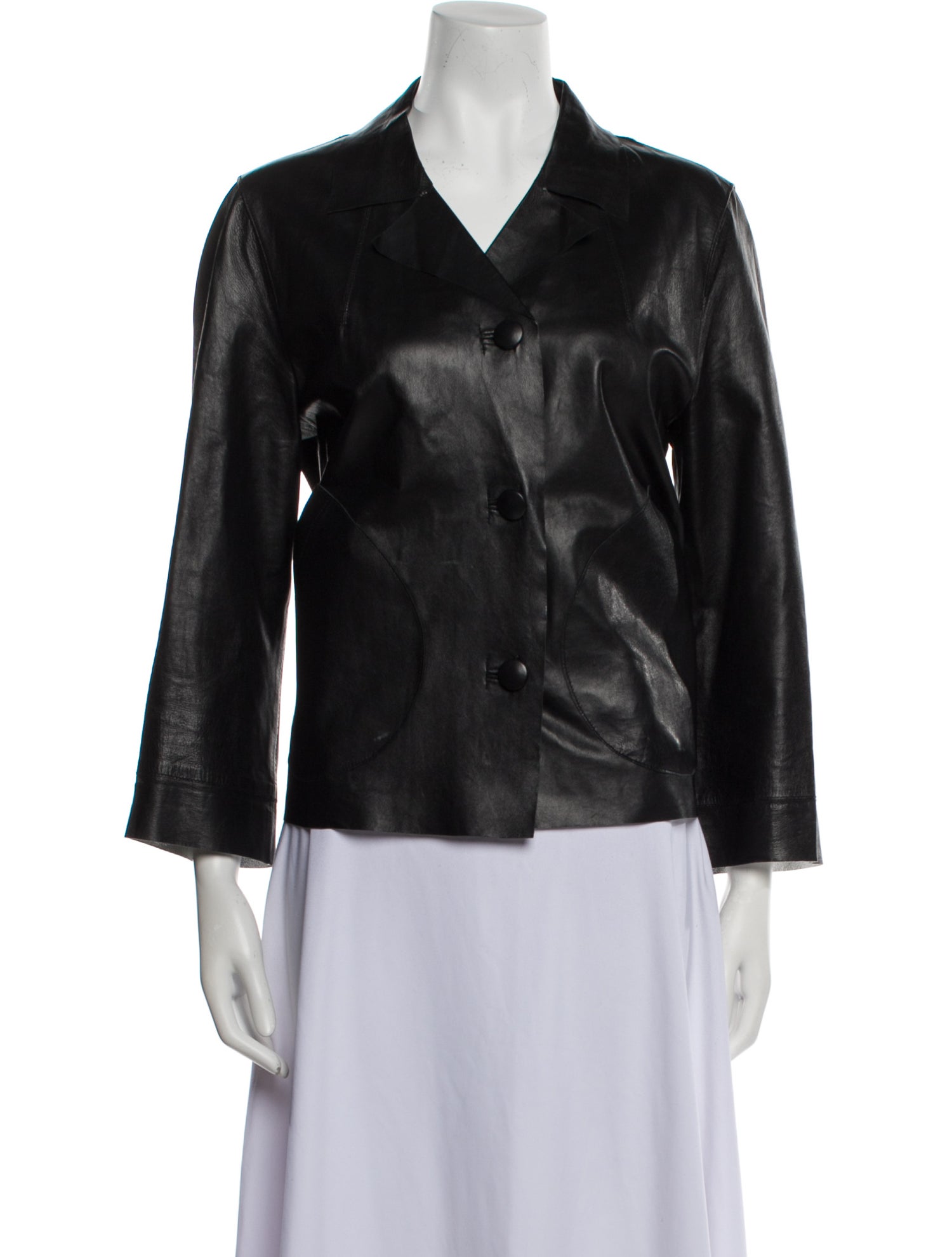 Essentiel Antwerp Lamb Leather Evening Jacket